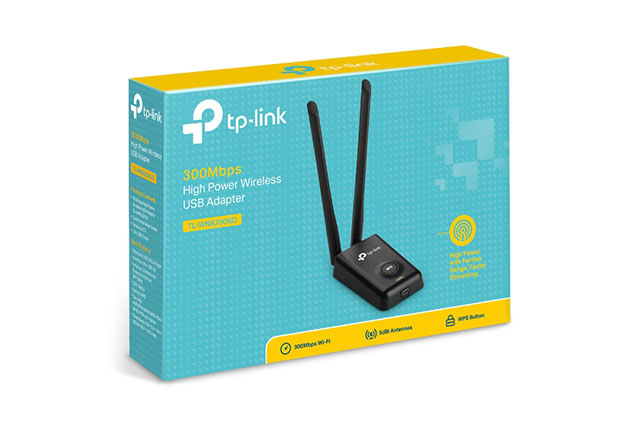 keraia-ipologisti-gia-wifi &Kappa;&epsilon;&rho;&alpha;ί&alpha; Wi-Fi &gamma;&iota;&alpha; PC TP-LINK TL-WN8200ND 300MBPS HIGH POWER WIRELESS USB ADAPTER