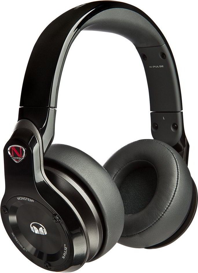 monster-ncredible-n-pulse Monster NCredible N-Pulse Over-Ear Headphones - Black